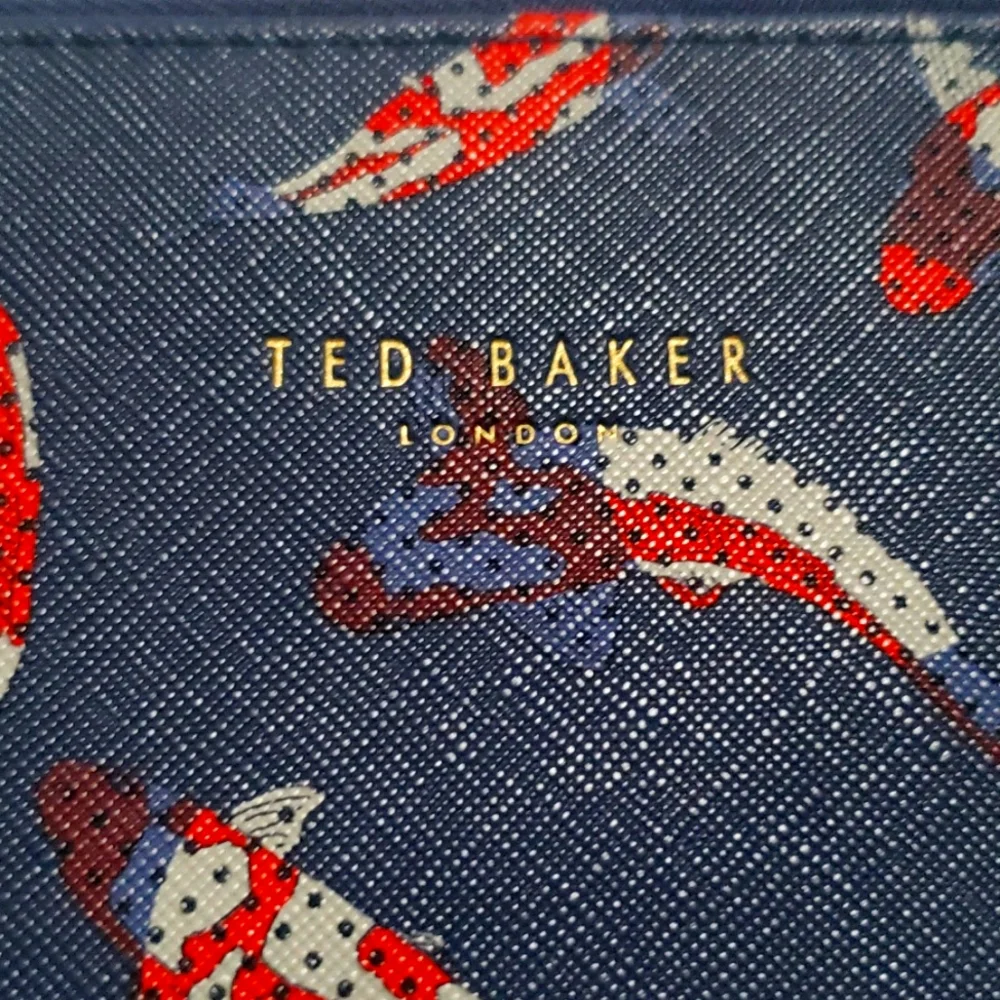 Ted Baker Koi Fish Cosmetic Makeup Bag